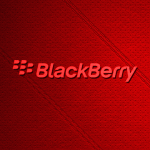 BlackBerry-Logo-Leather-Wallpaper-Red
